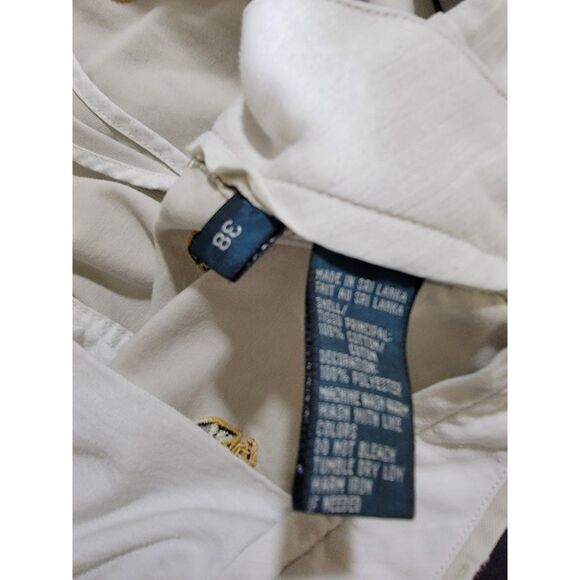 Ralph Lauren All Over Embroidered Chino Shorts - 38 - Picture 6 of 9